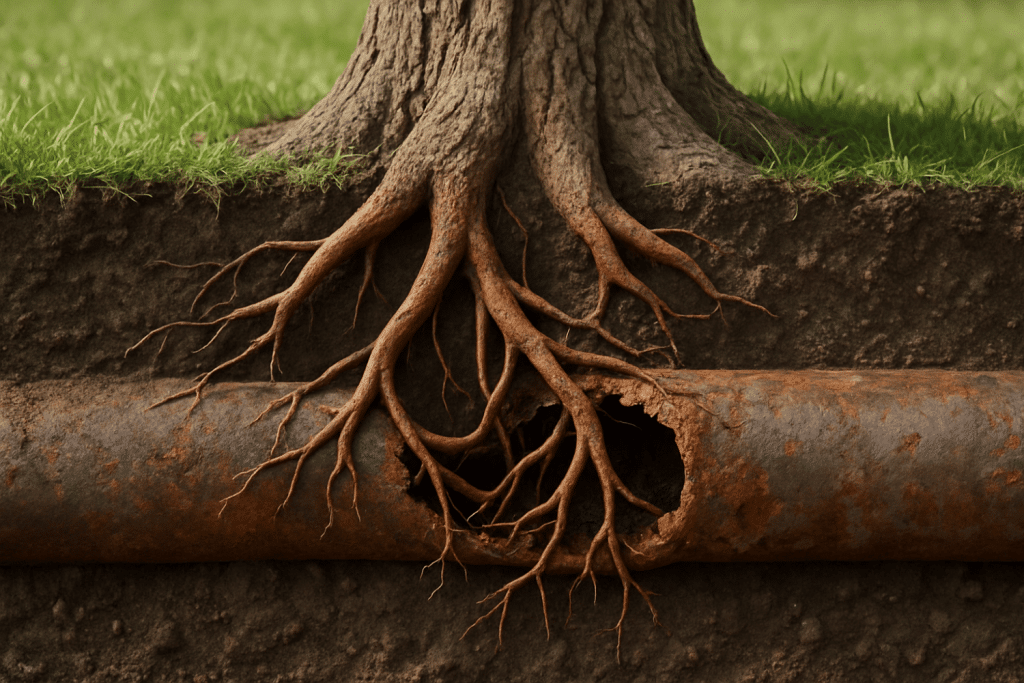 Tree Root Removal From Pipes
