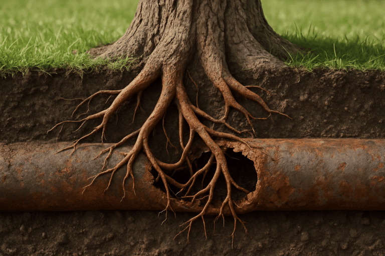 Tree Root Removal From Pipes